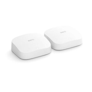 The 5 Best High Performance Wi-Fi Routers of 2023 - Amazon eero Pro 6 mesh Wi-Fi 6 system